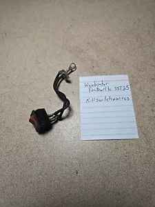 Weedeater Featherlite SST25 Trimmer Kill Switch And Wires - Picture 1 of 2