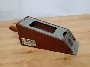 Vintage 1910 French Casino Le Banquier Card Dealing Shoe - Man Cave - Bar - Picture 1 of 10