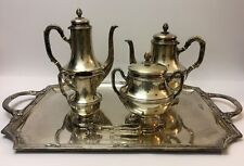 ART DECO Silver plated tea/coffee set