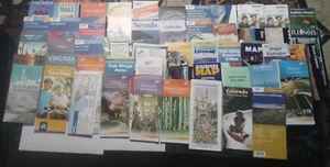 Lote de 50 + Mapas de Estados Unidos con muchos extra AAA National Geographic, Parques y Rec - Imagen 1 de 17