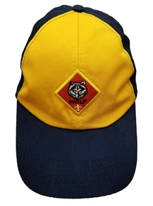 Wolf Cub Scouts BSA Hat Cap Youth Boys S/M Adjustable Back - Picture 1 of 5