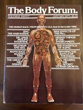"The Body Forum" - January 1977, Vintage Health Magazine, Diet, Vitamins