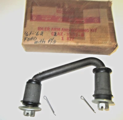 NOS 61 62 Ford  Mercury Power Steering Idler Arm & Bushing Kit C2AZ-3352-B - Image 1 of 4