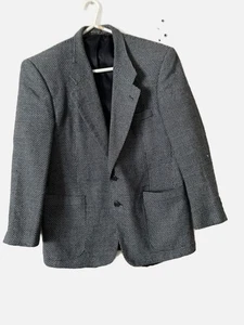 Giacca cappotto tweed lana seta uomo vintage Dario-Do-Napoli taglia 42 R. Pre proprio. - Foto 1 di 7