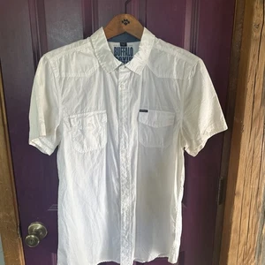 Buffal David Button Shadik Cotton Shirt New Rare $69 - Picture 1 of 5