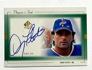 Autógrafo SP Auténtico Player's Ink Doug Flutie 1999 #DF-A Auto Buffalo Bills - Imagen 1 de 2