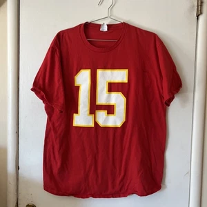KC Kansas City Chiefs Patrick Mahomes Jersey Shirt # 15 | Adult XL - Picture 1 of 10