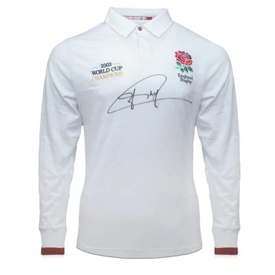 Camiseta de rugby de Inglaterra firmada por Jonny Wilkinson Foto 1 de 4