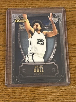 Malik Hall 2/2 2022 Wild Card Matte Weekend Warrior Michigan State Spartans - Image 1 of 3