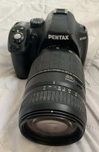 Pentax K-50 dSLR Kit w/Quantaray 70-300mm Lens-Excellent Condition - Picture 1 of 7