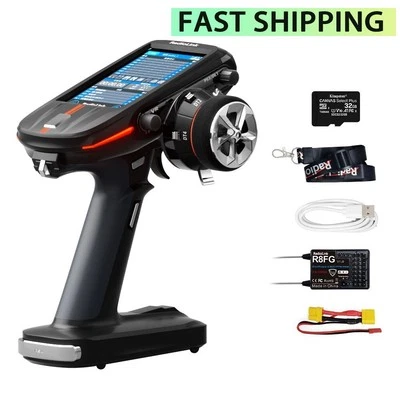 Radiolink RC8X 1968.5FT 2.4G 8CH RC Receiver Transmitter 4.3-in Touch for Boat - Image 1 of 4