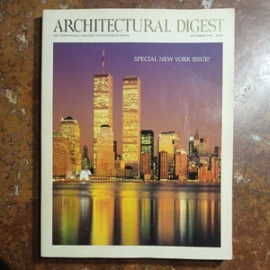 ARCHITECTURAL DIGEST MAG NOV 1992 SPECIAL NEW YORK ISSUE WORLD TRADE CENTER - Picture 1 of 24