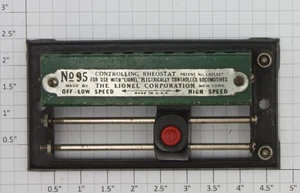 Lionel 95-1 No.95 Controlling Rheostat Speed Controller - Picture 1 of 4