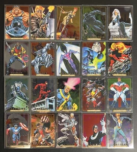 2024 Skybox Marvel Masterpieces 92' Platinum Complete Base Set 1-100 #8 - Picture 1 of 5