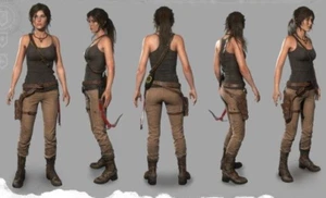 F5-0 1/12th Laura Clothes boots Model for 6" VC Ph TBLeague Female Body - Picture 1 of 9