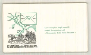 1962 - FDC Folder cpl. di 16 buste + annulli "CENTENARIO DELLE POSTE" - Foto 1 di 6