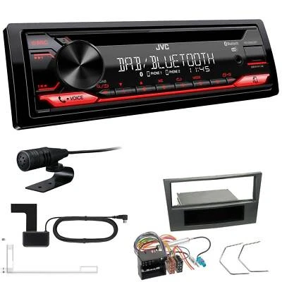 JVC KD-DB622BT DAB inkl Antenne Bluetooth USB Einbauset für Opel Antara ab 2006  - Bild 1 von 4