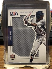 2015 USA Baseball 15U National Team Jerseys Jumbo #12 Jared Hart /49