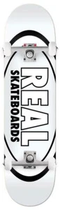 Real Team Classic Oval White Custom Complete Skateboard - 8.38" - Picture 1 of 11