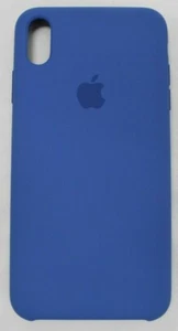 Apple Silicone Case for iPhone XS Max - Delft Blue - Picture 1 of 4