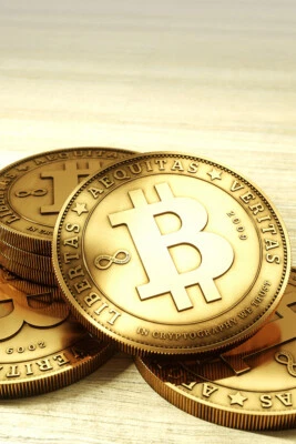 Bitcoin Currency Money Print Wall Art Home Decor - POSTER 20x30 - Image 1 of 4