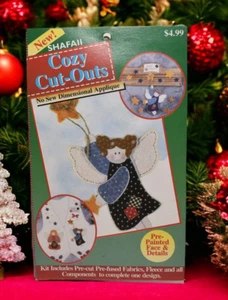 Shafaii Cozy Cut-Outs ohne Nähen Maßapplikation Blauer Engel 0408-06 - Bild 1 von 12