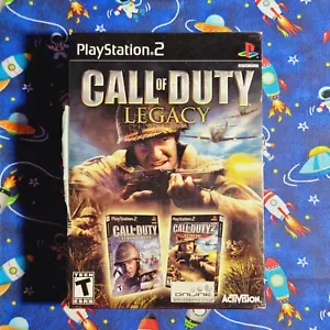 Call Of Duty Legacy (Includes Finest Hour, Big Red One) Ps2` NEW & SEALED mint - Picture 1 of 10