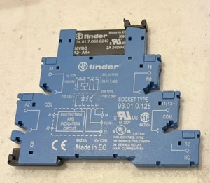 FINDER #34.81.7.060.8240 Relay Interface Module - Picture 1 of 3