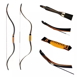 54in. 20-50lbs Handmade Laminated Traditional Crimea Tatar Recurve bow Archery - Picture 1 of 21