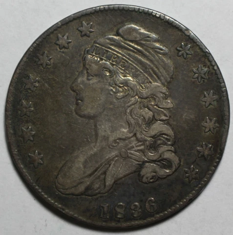 1836 Capped Bust Half #JH119 Cover
