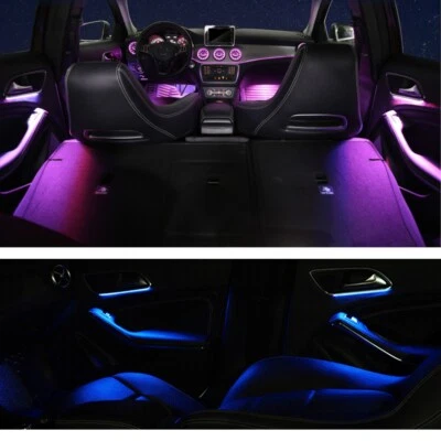 12 Colors Air Vent LED Ambient Light For Mercedes-Benz A Class W176 2013-2019 - Image 1 of 4