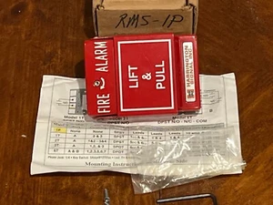 HARRINGTON SIGNAL INC. RMS-1P LIFT & PULL SPST FIRE ALARM - Picture 1 of 2