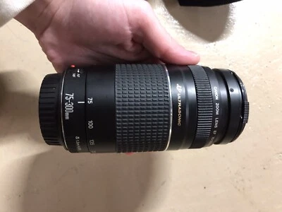 Canon EF 75-300mm F/4-5.6 III Telephoto Zoom Lens - Image 1 of 4