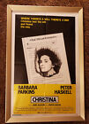 Christina  Original '74 Movie One Sheet Poster   Barbara Parkins,  Peter Haskell