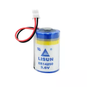 ER14250 1/2AA 3.6V Battery for Delta Programmer DVP-80EH Series PLC Battery - Picture 1 of 2