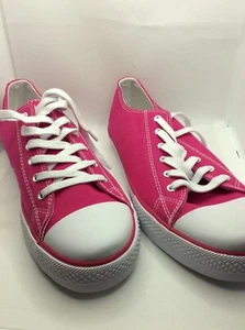 Viva La Diva Ladies Fabric Pumps In Pink Size 8(Euro 41) - Picture 1 of 4