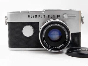 Olympus Pen FT 35mm Demi Cadre Caméra à Film Avec Zuiko 38/1.8 Lentille D Japon - Photo 1/4