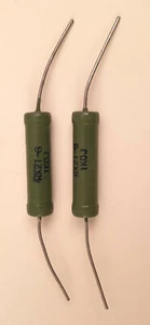 LOT DE 2 RESISTANCES 1 KOHM - 10 WATTS -  BOBINEES VITRIFIES - SETA RX21 - Imagen 1 de 1