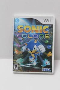 Sonic Colors Nintendo Wii Videospiel mit Handbuch inklusive GETESTET & funktionsfähig - Bild 1 von 10