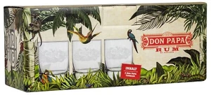 Don Papa Rum Glas Tumbler 3er Set - Bild 1 von 2