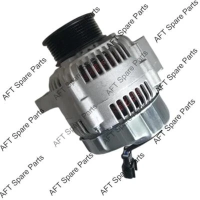 6D107 Alternator 600-861-6420 600-861-6410 For Komatsu PC200-8 PC220-8 Excavator - Image 1 of 2