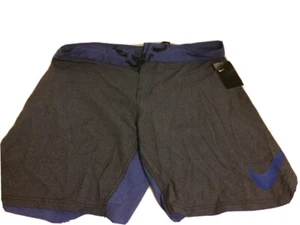 Nike Mens HTR Blue Swim Water Board Trunks Sz 36 $62 (NESS8461-489) - Picture 1 of 8