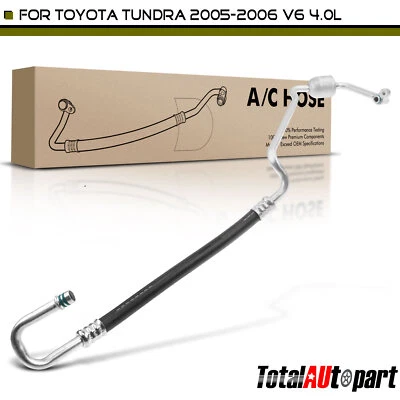 Linha de sucção CA A/C para Toyota Tundra 2005-2006 4.0L compressor para evaporador - Imagem 1 de 4