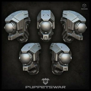 Puppets War Drone Warrior Heads New - Picture 1 of 1