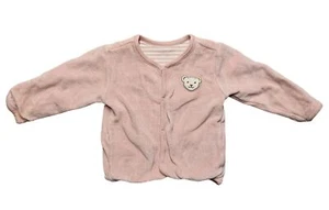 Süße Original Baby Kuschel Jacke von Steiff Größe 6M 68 Rosa - Bild 1 von 2