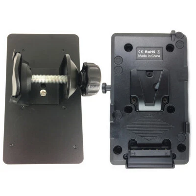V-lock Mount BP Battery Plate U Clamp D-Tap for Light Stand Tripod Flash Monitor - Image 1 of 4