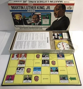 Cadaco 1986 : The Martin Luther King, Jr. Game - Educational Board Game Complete - Picture 1 of 6