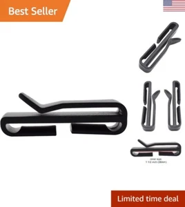 12pcs Webbing Ending Clip Adjust Keeper Buckle - 2 Inch - Tactical Backpack Belt - Picture 1 of 6