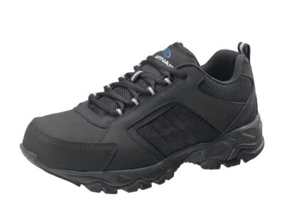 鹦鹉螺工作鞋男式护卫钢头运动黑色 2102 — 第 1/4 张图片