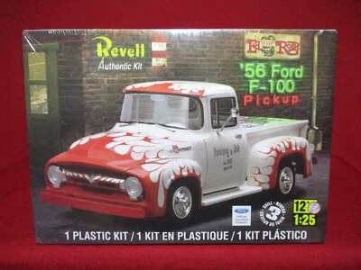 1956 Ford F-100 Pickup Ed Roth Custom Truck '56 1:25 Scale Model Kit Car Revell - Image 1 of 4